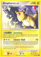 Pokemon,POP Series 7,Ampharos - 001/017,Holofoil,Rare,Heavily Played