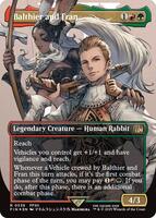 Magic: The Gathering,FINAL FANTASY,Balthier and Fran (0538) (Borderless) (Surge Foil),Foil,Rare,Near Mint