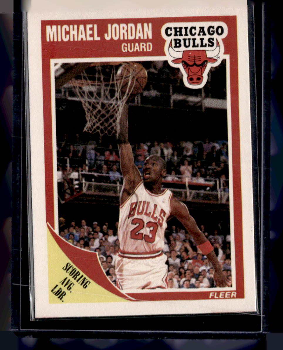 Fleer 1989-90 Fleer,1989-90 Fleer,Michael Jordan - 21,NM