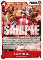 One Piece Card Game,Premium Booster -The Best- Vol. 2,Lucky.Roux - PRB02-003,Foil,Rare,Lightly Played