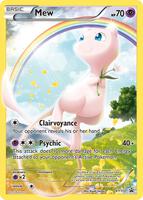 Pokemon,XY Promos,Mew - XY110,Holofoil,Promo,Lightly Played