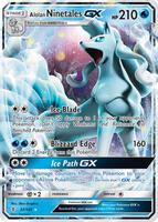 Pokemon,SM - Guardians Rising,Alolan Ninetales GX - 22/145,Holofoil,Ultra Rare,Near Mint