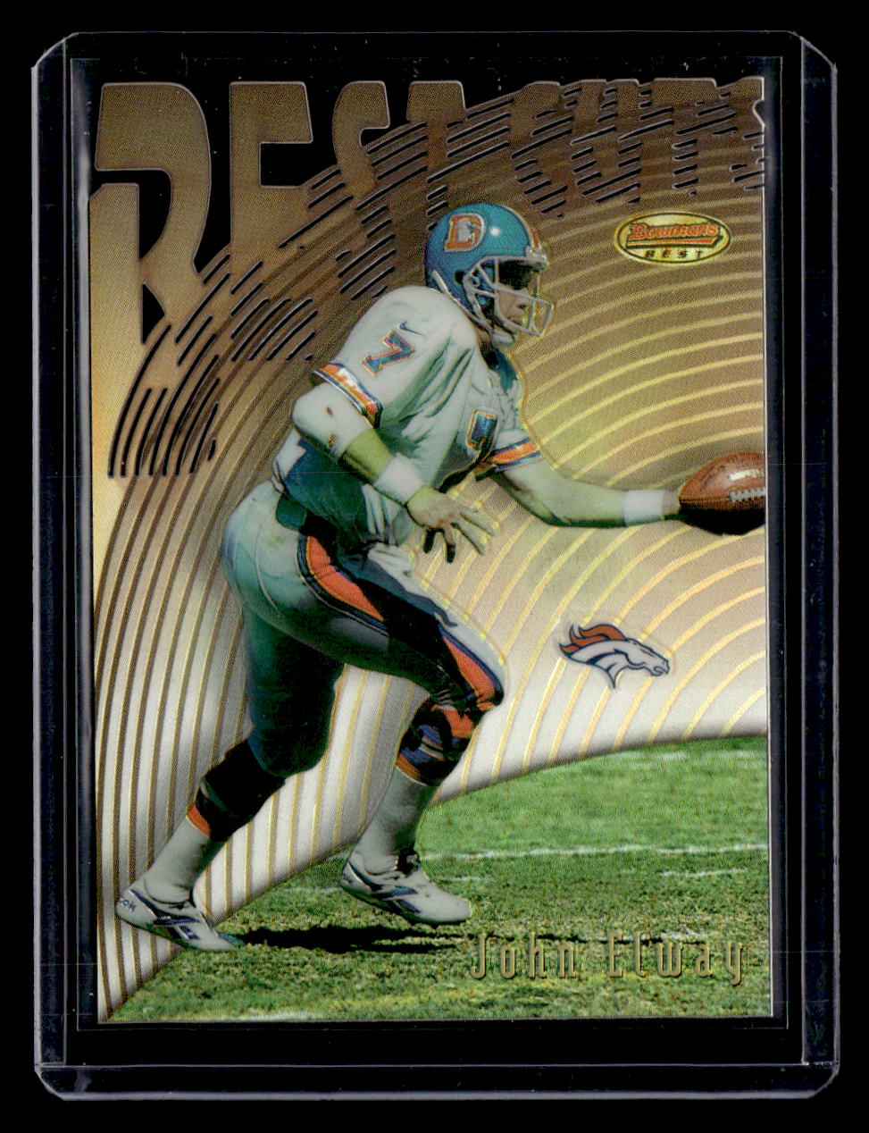 Bowman 1997 Bowman's Best,1997 Bowman's Best,John Elway - BC3,Cuts Refractors