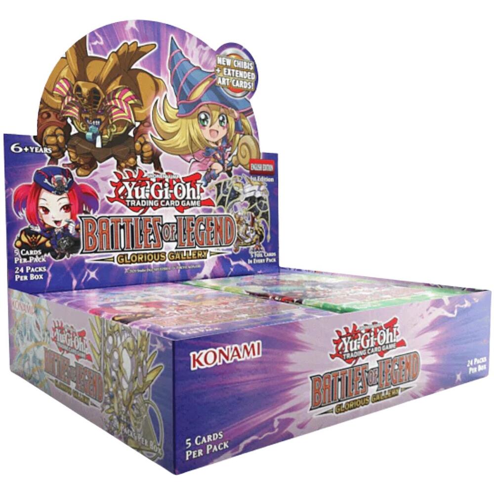 Yu-Gi-Oh! Battles of Legend: Glorious Gallery Booster Box [1st Edition – Aloha Card Shop