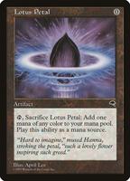 Magic: The Gathering,Tempest,Lotus Petal - 294,Normal,Common,Lightly Played