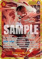 One Piece Card Game,The Time of Battle,Portgas.D.Ace (118) - OP16-118,Foil,Secret Rare,Near Mint