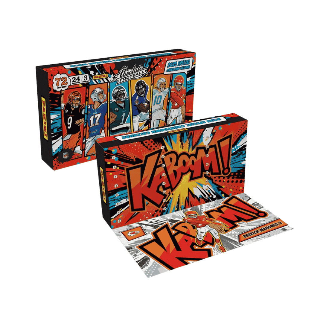 Panini Absolute 2025 Football KABOOM! Countdown Calendar Box