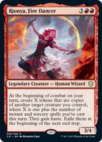 Magic: The Gathering,Commander 2021,Rionya, Fire Dancer - 55,Normal,Rare,Near Mint