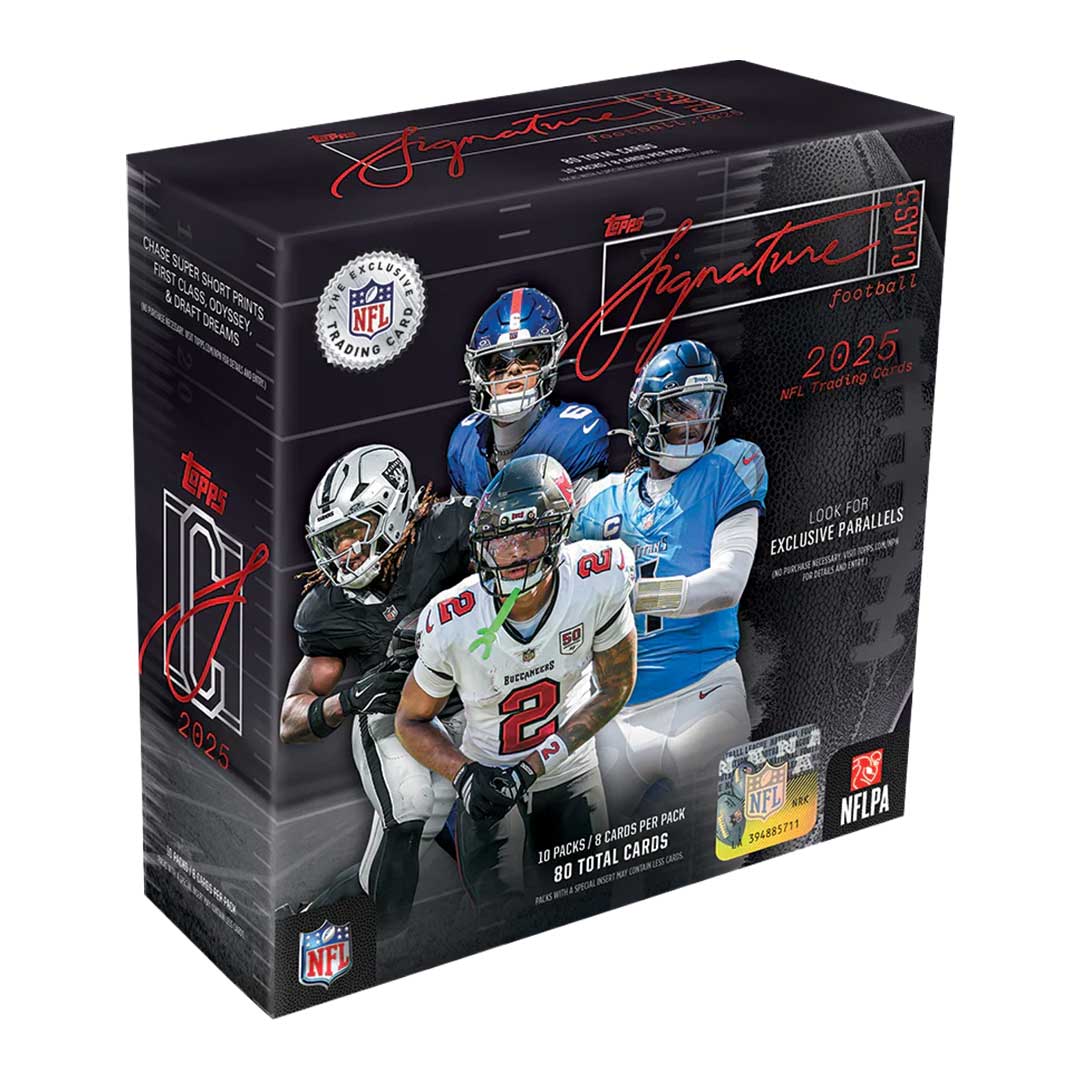Topps Signature Class 2025 Football Mega Box