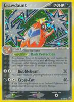Pokémon,EX Deoxys,Crawdaunt - 6/107,Reverse Holofoil,Holo Rare,Heavily Played