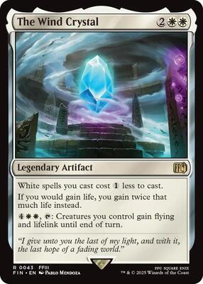 Magic: The Gathering,FINAL FANTASY,The Wind Crystal - 43,Normal,Rare,Near Mint