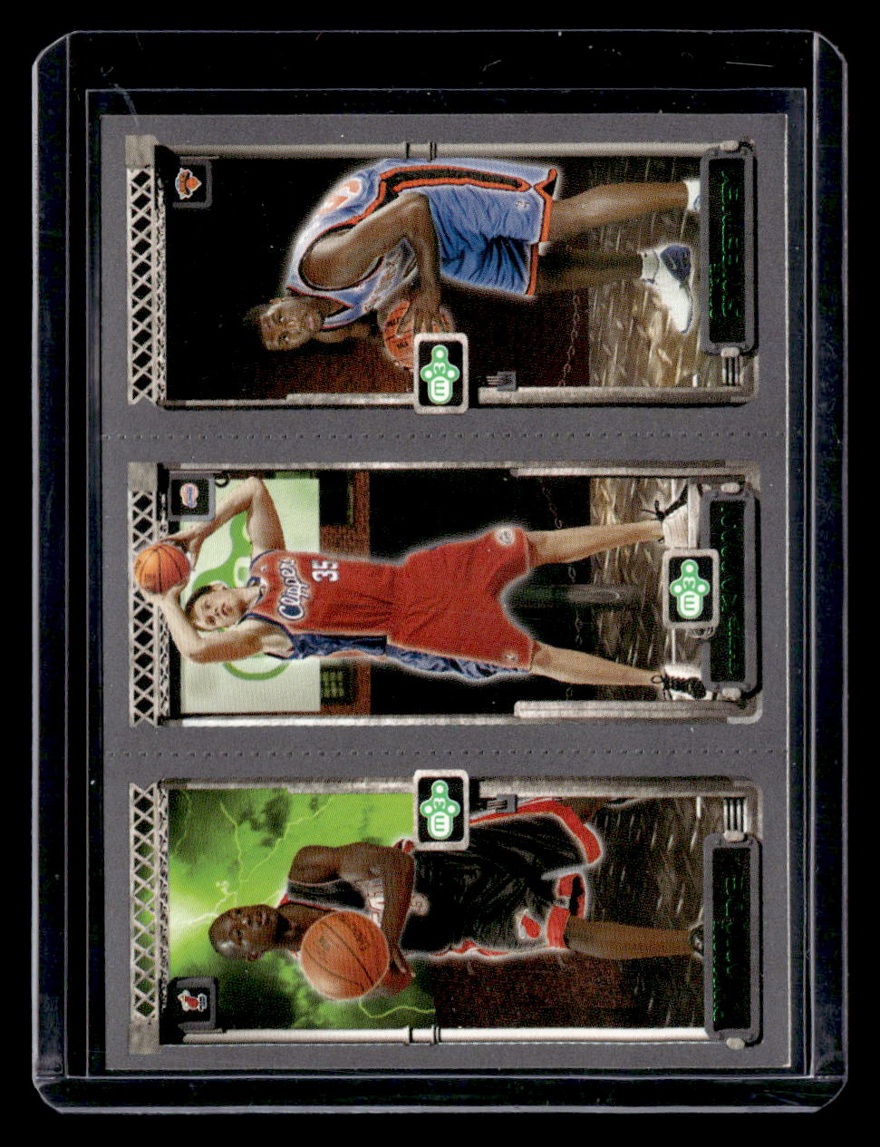 Topps 2003-04 Topps Rookie Matrix,2003-04 Topps Rookie Matrix,Dwyane Wade / Chris Kaman / Mike Sweetney - 115 / 116 / 119,NM
