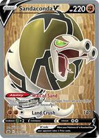Pokemon,SWSH06: Chilling Reign,Sandaconda V (Full Art) - 175/198,Holofoil,Ultra Rare,Near Mint