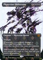 Magic: The Gathering,Phyrexia: All Will Be One,Phyrexian Obliterator (Showcase) (Step-and-Compleat Foil) - 440,Foil,Mythic,Near Mint