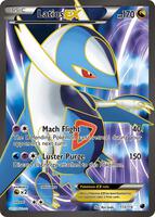 Pokemon,Plasma Freeze,Latios EX (113 Full Art) - 113/116,Holofoil,Ultra Rare,Damaged