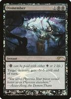 Magic: The Gathering,FNM Promos,Dismember - 4,Foil,Promo,Near Mint