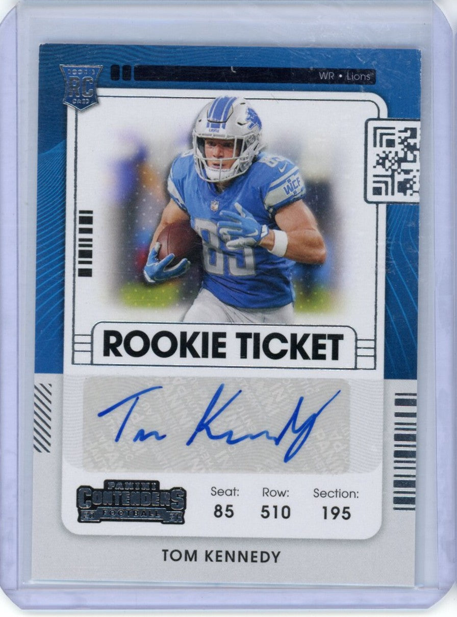 Panini 2021 Panini Contenders,2021 Panini Contenders,Tom Kennedy - 264,Reverse Ticket