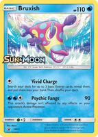 Pokemon,SM Promos,Bruxish - SM11 (Prerelease),Holofoil,Promo,Lightly Played