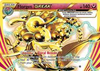Pokemon,XY - BREAKthrough,Florges BREAK - 104/162,Holofoil,Rare BREAK,Lightly Played