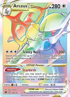 Pokemon,SWSH09: Brilliant Stars,Arceus VSTAR (Secret) (176) - 176/172,Holofoil,Secret Rare,Near Mint