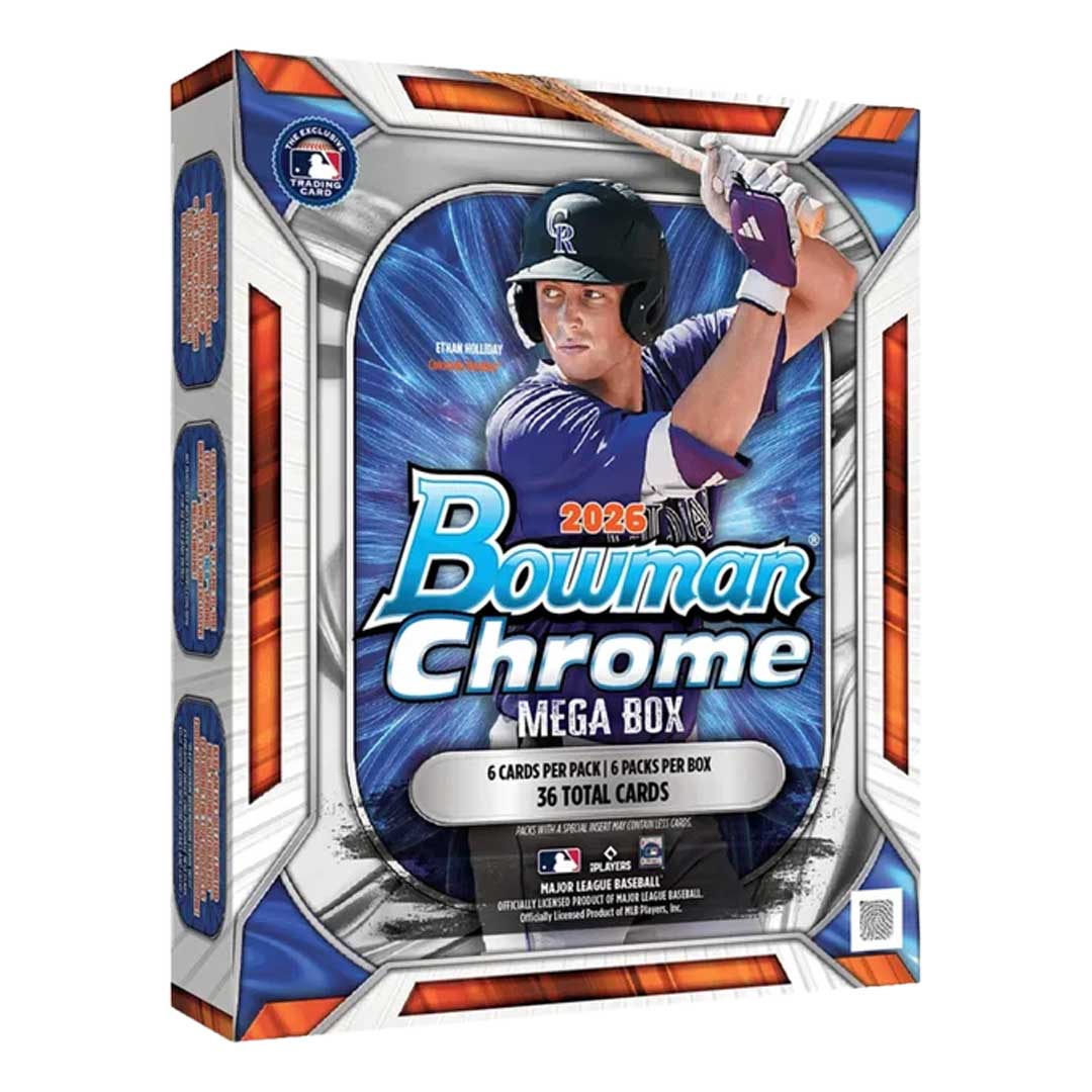 Topps Bowman 2026 Chrome Baseball Mega Box