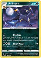 Pokemon,SWSH: Sword & Shield Promo Cards,Umbreon - SWSH129,Holofoil,Promo,Lightly Played