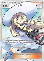 Pokemon,SM Base Set,Lillie - 147/149,Holofoil,Ultra Rare,Near Mint