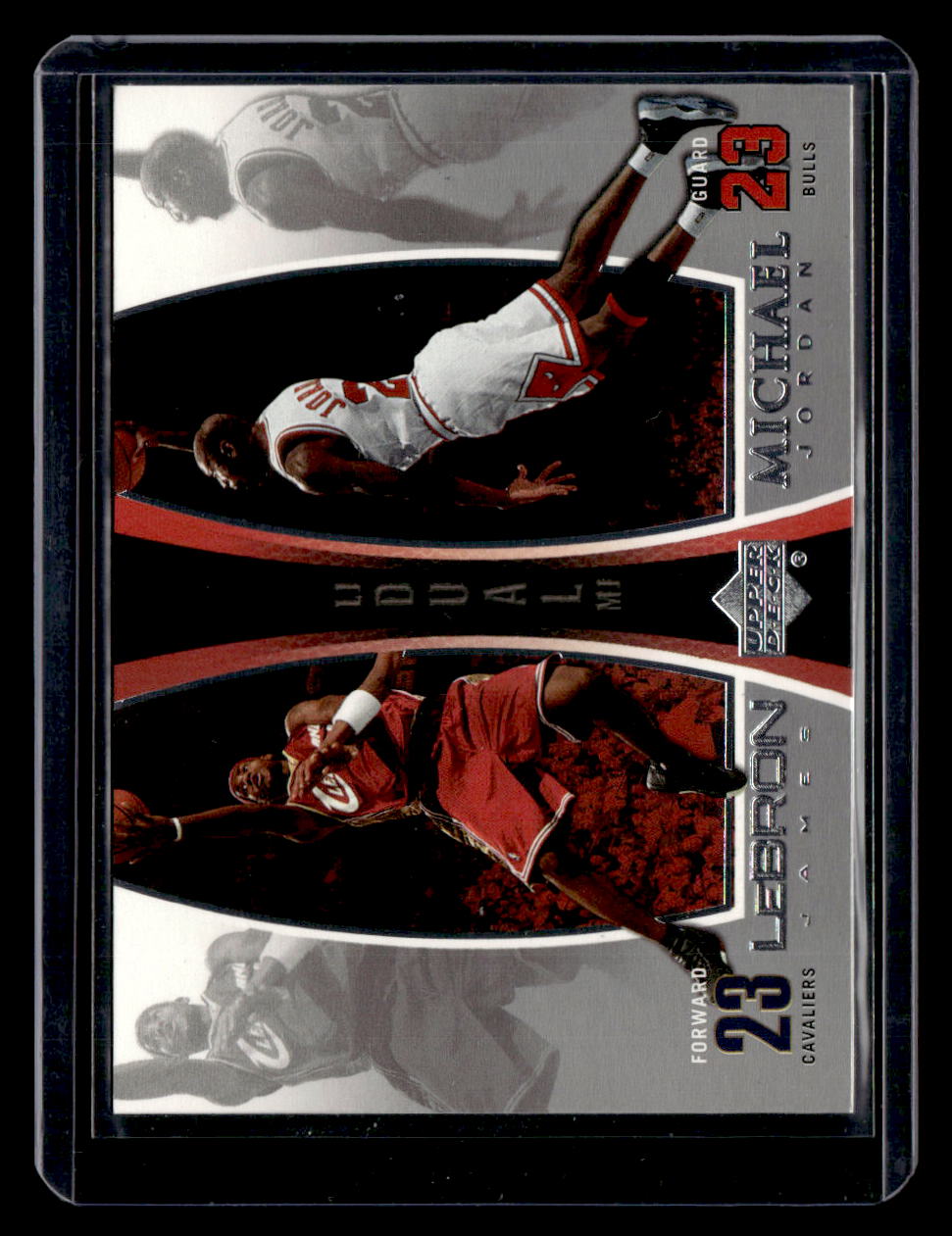 Upper Deck 2005-06 Upper Deck,2005-06 Upper Deck,Michael Jordan / LeBron James - LJMJ10,Michael Jordan/LeBron James