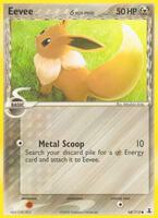 Pokémon,EX Delta Species,Eevee - 068/113,Reverse Holofoil,Common,Lightly Played