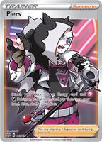 Pokemon,SWSH03: Darkness Ablaze,Piers (Full Art) - 187/189,Holofoil,Ultra Rare,Near Mint