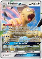 Pokemon,SM - Unbroken Bonds,Persian GX - 149/214,Holofoil,Ultra Rare,Near Mint