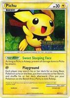 Pokemon,Nintendo Promos,Pichu - 28/123 (Prerelease),Holofoil,Promo,Moderately Played