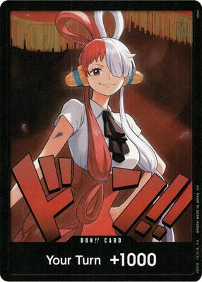 One Piece Card Game,Extra Booster: One Piece Heroines Edition,DON!! Card (Uta),Normal,DON!!,Near Mint
