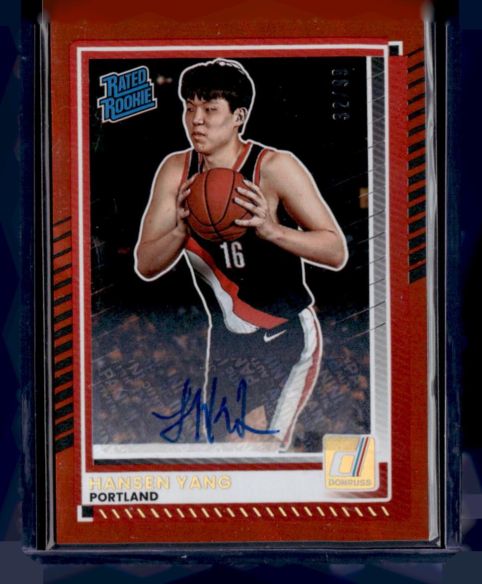 Donruss 2025-26 Donruss,2025-26 Donruss,Hansen Yang - 10,Explosion