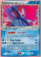 Pokemon,EX Dragon Frontiers,Salamence ex (Delta Species) - 98/101,Holofoil,Ultra Rare,Heavily Played