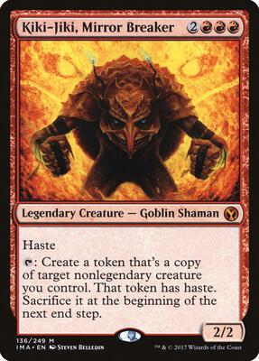 Magic: The Gathering,Iconic Masters,Kiki-Jiki, Mirror Breaker - 136,Normal,Mythic,Moderately Played