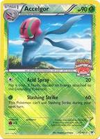 Pokemon,League & Championship Cards,Accelgor - 12/101 (Championship Series) - 012/101,Reverse Holofoil,Promo,Moderately Played