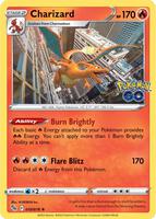 Pokemon,Pokemon GO,Charizard - 010/078,Holofoil,Holo Rare,Near Mint