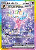 Pokemon,SV: Prismatic Evolutions,Espeon ex - 155/131,Holofoil,Special Illustration Rare,Lightly Played