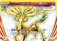 Pokemon,XY - Steam Siege,Xerneas BREAK - 82/114,Holofoil,Rare BREAK,Lightly Played