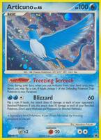 Pokemon,Majestic Dawn,Articuno - 1/100,Reverse Holofoil,Holo Rare,Damaged
