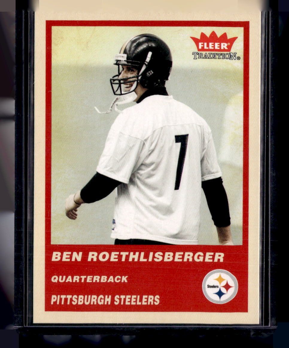 Fleer 2004 Fleer Tradition,2004 Fleer Tradition,Ben Roethlisberger - 333,NM