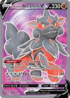 Pokemon,SWSH12: Silver Tempest,Hisuian Arcanine V (Full Art) - 179/195,Holofoil,Ultra Rare,Near Mint