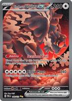 Pokemon,SV: Prismatic Evolutions,Bloodmoon Ursaluna ex - 168/131,Holofoil,Special Illustration Rare,Lightly Played