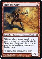 Magic: The Gathering,The List Reprints,Norin the Wary - 171,Foil,Rare,Near Mint