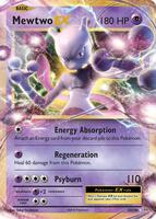 Pokemon,XY - Evolutions,Mewtwo EX - 52/108,Holofoil,Ultra Rare,Near Mint