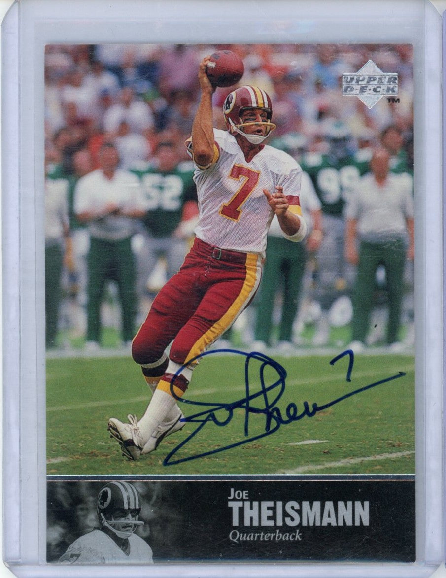 Upper Deck 1997 Upper Deck Legends,1997 Upper Deck Legends,Joe Theismann - AL-174,Autographs