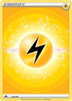 Pokemon,SWSH: Crown Zenith,Lightning Energy (Texture Full Art) - 155/159,Holofoil,Ultra Rare,Near Mint