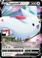 Pokemon,Prize Pack Series Cards,Togekiss V - 140/185,Holofoil,Ultra Rare,Near Mint