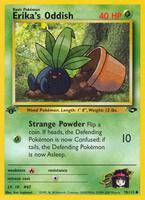 Pokemon,Gym Challenge,Erika's Oddish - 070/132,1st Edition,Common,Lightly Played